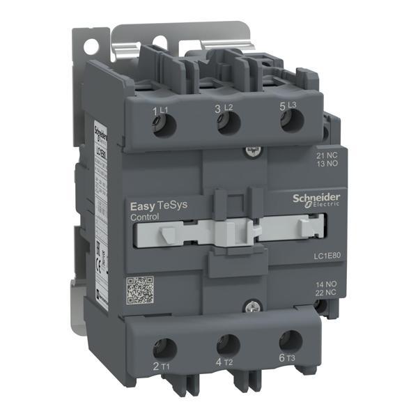 Schneider Electric LC1E80M5 3X80A 37kW 220AC 1NA+1NK Kontaktör - Image 1