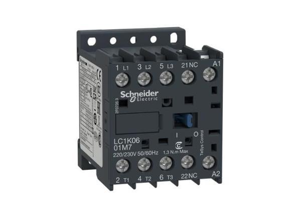 Schneider Electric LC1K0601M7 6A 220VAC Kontaktör - Image 1