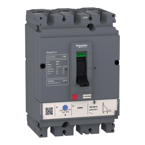 Schneider Electric LV516303 3x160A 25kA Kompakt TMŞ 112-160A Ayarlı - Image 1