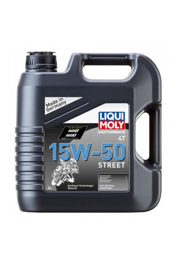 Liqui Moly Lıquı Moly 15W50 Street 4T Sentetik Motor Yağı 4 Litre - Image 1