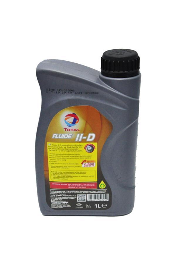 Total Fluıde Iı D Şanzıman Ve Hidrolik Sistem Yağ 1 Lt - Image 1