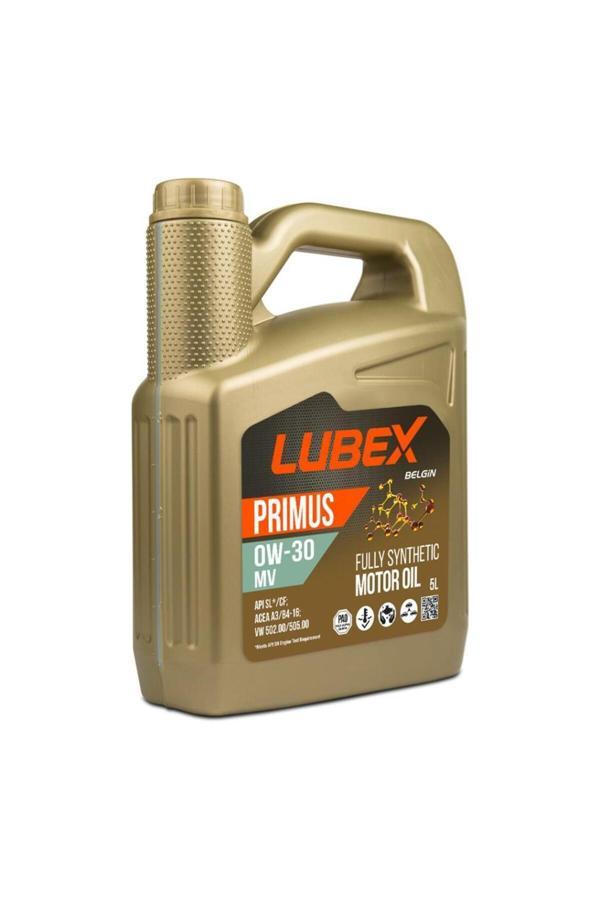 Lubex Primus Mv 5W-30 5 Lt Tam Sentetik Motor Yağı - Image 1