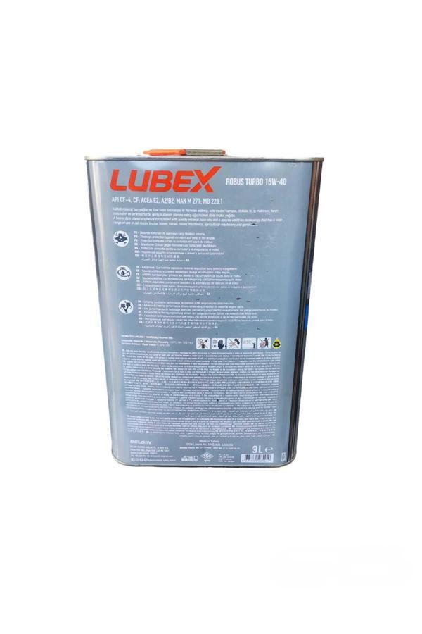 Lubex Robus Turbo 15W-40 9 Lt - Image 1