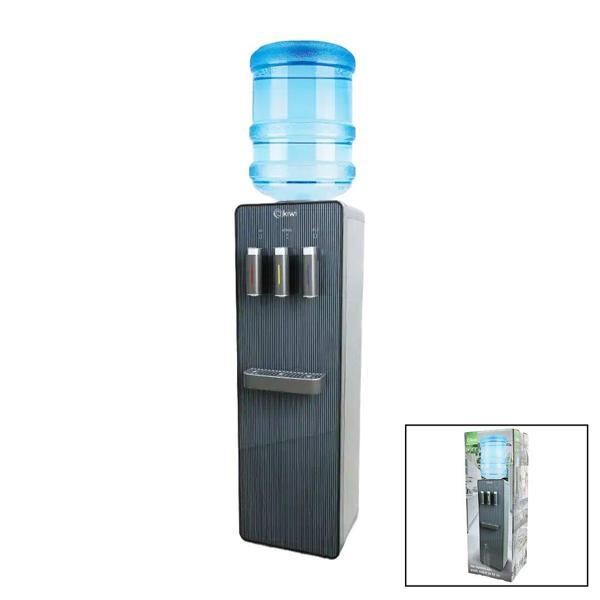 KİWİ KWP-8556 SU SEBİLİ SICAK - SOĞUK - ILIK PASLANMAZ ÇELİK SICAK SU DEPOSU=5LT/H - SOĞUK SU=1.5L/H - 28.8X30.5X93.5CM (5250) - Image 1