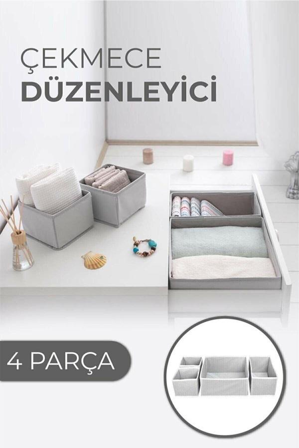 Çekmece Düzenleme Kutu Seti Organizer 4lü Set (5250) - Image 1
