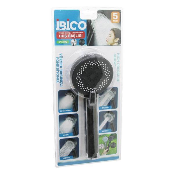 5 MOD YUVARLAK=8.7CM DUŞ BAŞLIK KADEMELİ VAKUMLU SİYAH GÖVDE - SİYAH ZEMİN - BEYAZ-SYH İĞNE SAP:14CM (5250) - Image 1