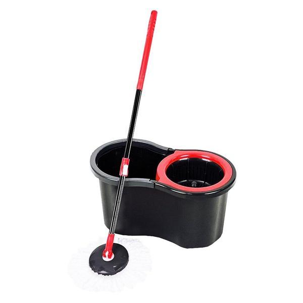 13LT - SİYAH - ŞİRİNK OTOMATİK DÖNERLİ KOVA MOP TEMİZLK SETİ (5250) - Image 1