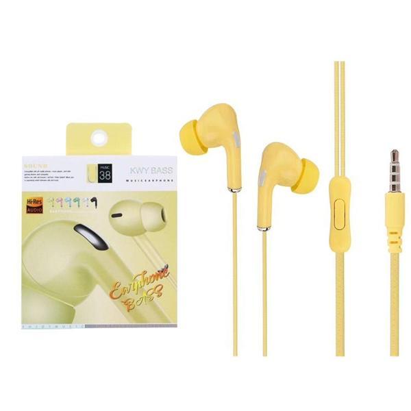 3.5 MM JACKLI MİKROFONLU KULAKİÇİ KULAKLIK (5250) - Image 1