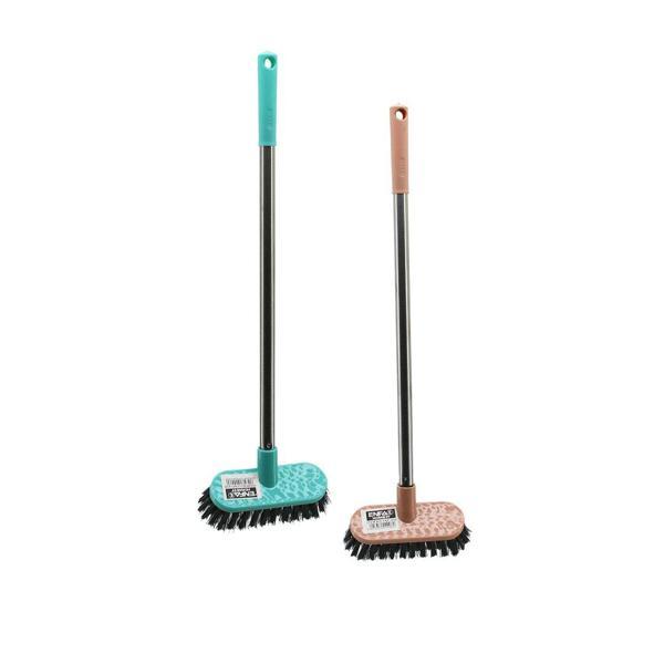 MİNİ TEMİZLİK FIRÇASI  ORTA SERT KILLAR   METAL SAPLI=40CM - 4.5X12.5CM (5250) - Image 1