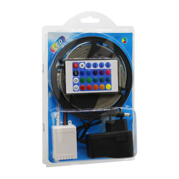 LED RGB KUMANDALI ŞERİT LED 5MT (5250) - Image 1