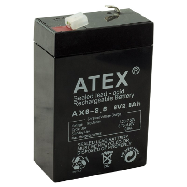 İNCE AKÜ 6V 2.8AH AMPER (5250) - Image 1