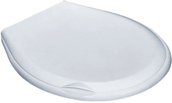 BEYAZ SERT KLOZET KAPAK BÜYÜK 36.5 x 42.5 cm (5250) - Image 1