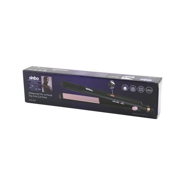 120X25MM DİJİTAL SAÇ DÜZLEŞTİRİCİ MAKİNE SERAMİK KAPLAMA 120-220℃ 360° KABLO=1.8MT SHD-1708 (5250) - Image 1