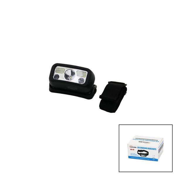 2IN1=TEK GÖZ LED - 2 GÖZ LED MİNİ KAFA LAMBASI FENER USB ŞARJLI (5250) - Image 1