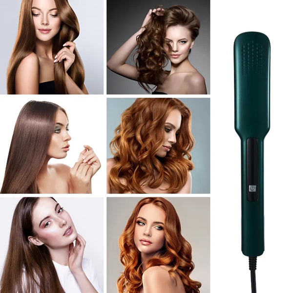 2 In1 110V-220V Saç Düzleştirici Seramik Sır Hızlı Isıtma Ve Şekil Verme (5250) - Image 1