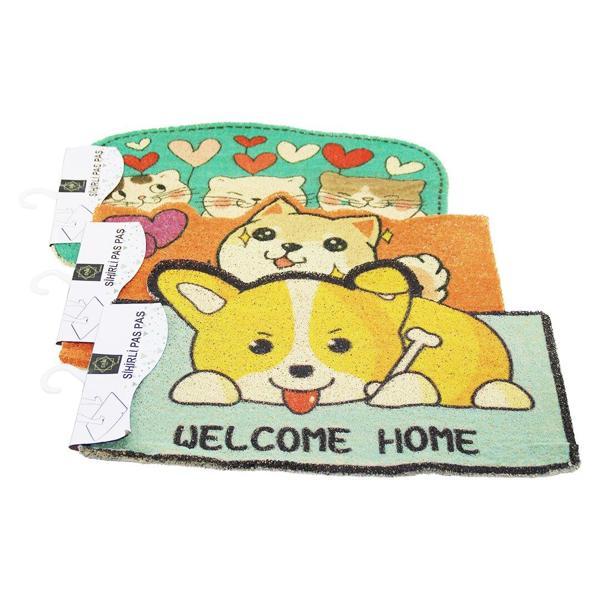 HAYVAN FİGÜRLÜ   37X57CM   KAUÇUK PLASTİK  KAPI PASPASI (5250) - Image 1