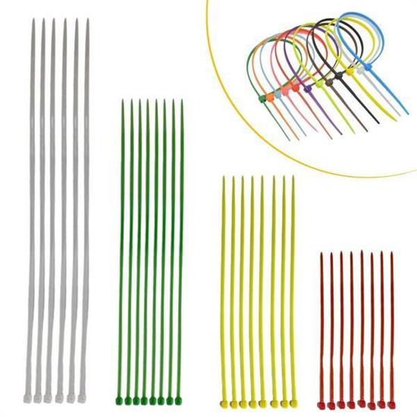 30 Parça Plastik Kablo Kelepçe Seti Kablo Düzenleyici Bağlama Bantları (5250) - Image 1