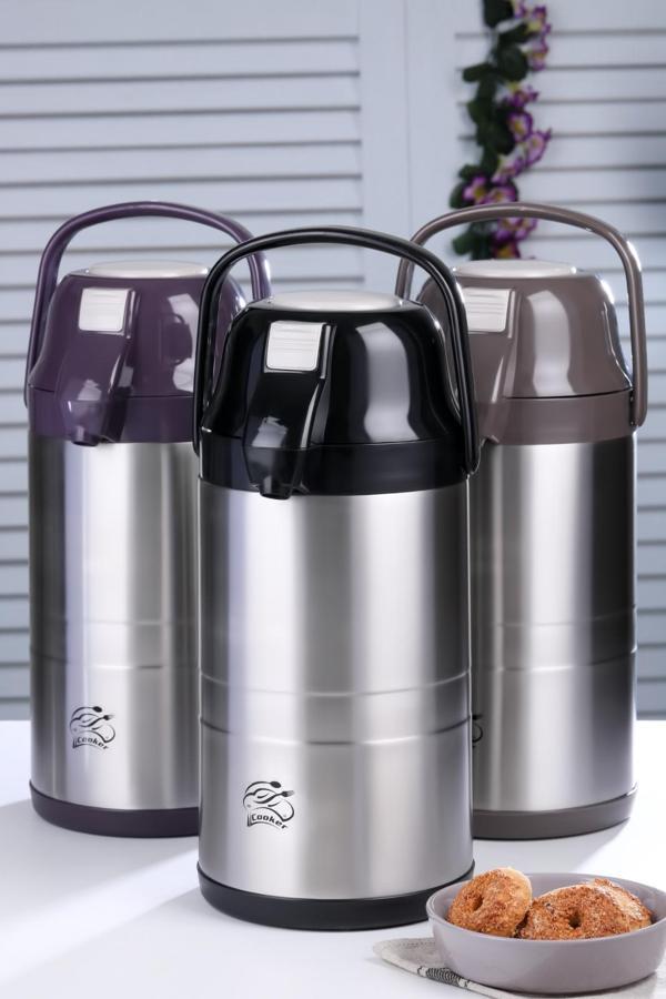 CKR-2008 3.5LT  POMPALI ÇELİK TERMOS (5250) - Image 1