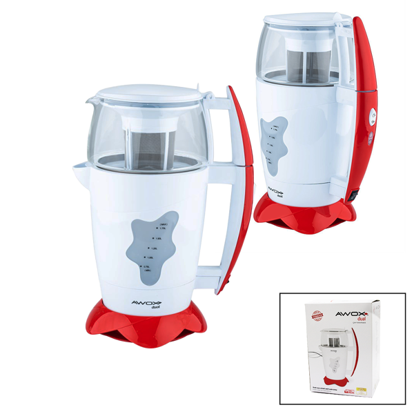 AWOX DUAL ÇAY MAKİNESİ ÇAYCI 1.75LT+1.2LT (5250) - Image 1