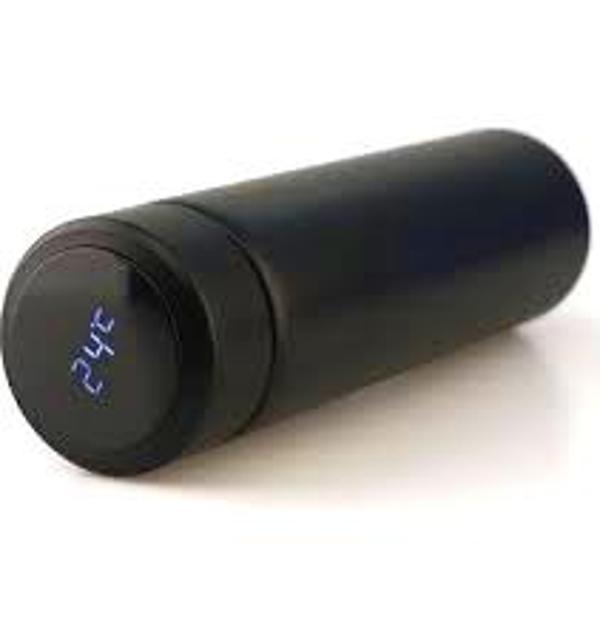 SİYAH LED DERECELİ ÇELİK TERMOS 500ML (5250) - Image 1