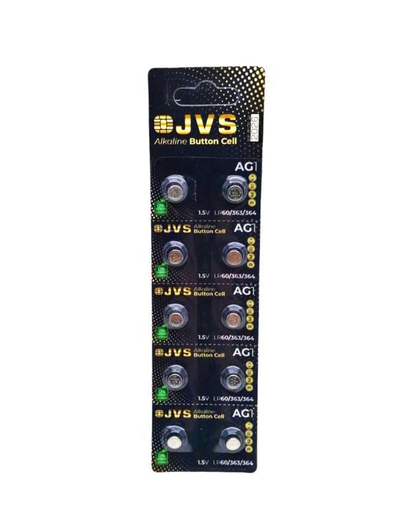 JVS AG1 1.5V LR60 SAAT PİLİ 10LU KART (5250) - Image 1