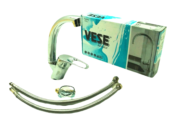 LAVABO AÇ KAPA MİX KISA KUĞU BATARYA (5250) - Image 1