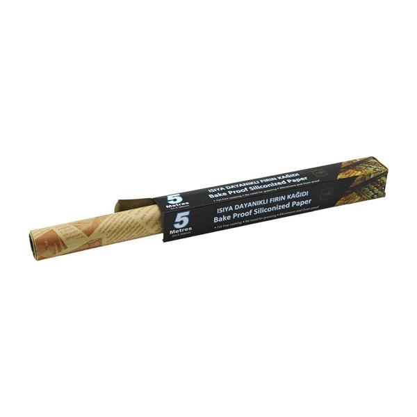 ISIYA DAYANIKLI FIRIN PİŞİRME RULO KAĞIT 5 METRE X 30CM (5250) - Image 1