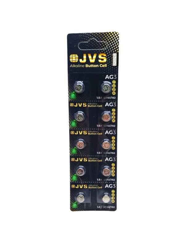 JVS AG3 1.5V LR41 SAAT PİLİ 10LU KART (5250) - Image 1
