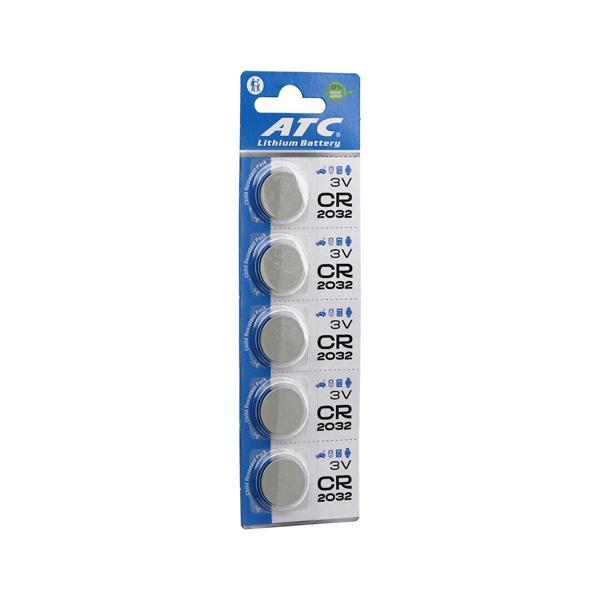 ATC LİTHİUM BATTERY CR-2032 PARA PİL LİTYUM 3V 5Lİ KART (5250) - Image 1