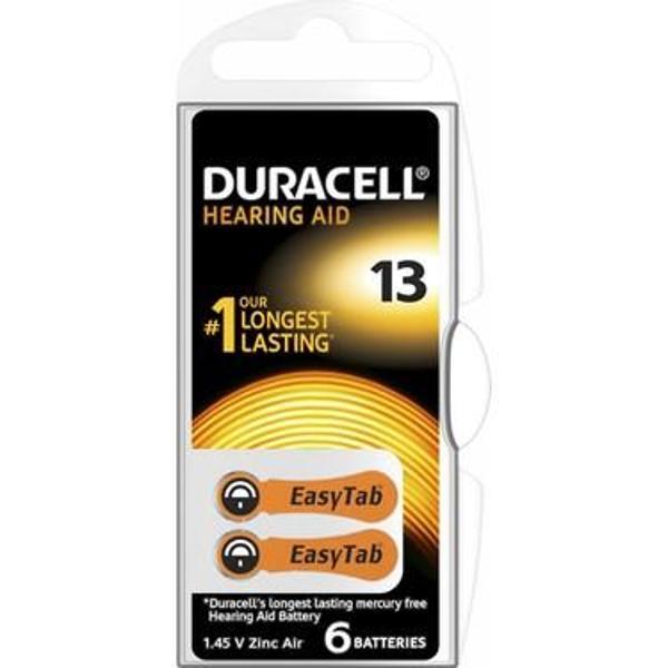 DURACELL 13 İŞİTME CİHAZI KULAK PİLİ 6 PARÇA  KUTU (5250) - Image 1