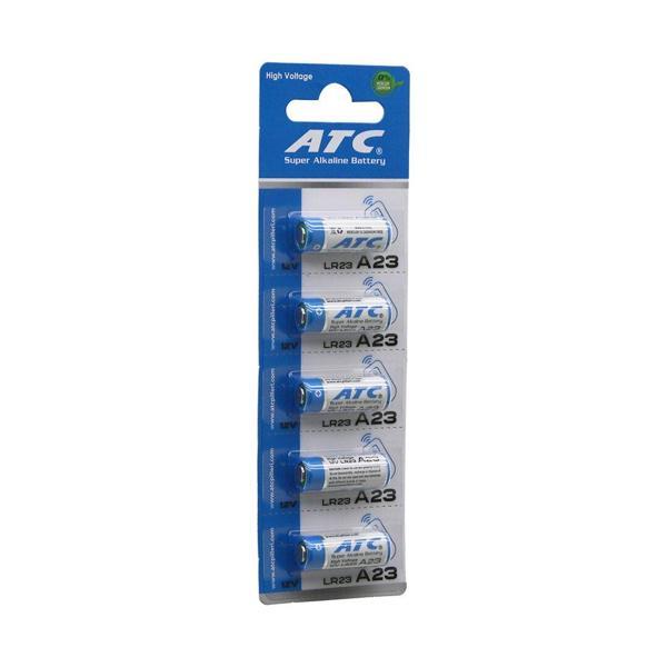 ATC SUPER ALKALİNE BATTERY A23 - 23A LR23 ARAÇ - OTO KUMANDA PİLİ 12V 5Lİ KART (5250) - Image 1