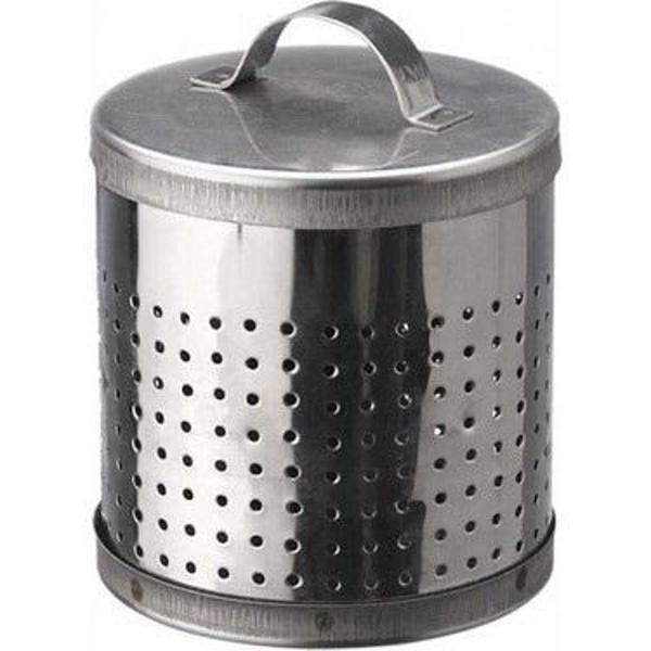 ÇELİK BÜYÜK DEMLİK İÇİ ÇAY SÜZGEÇ YÜKSEKLİK= 7CM ÇAP= 6CM (5250) - Image 1
