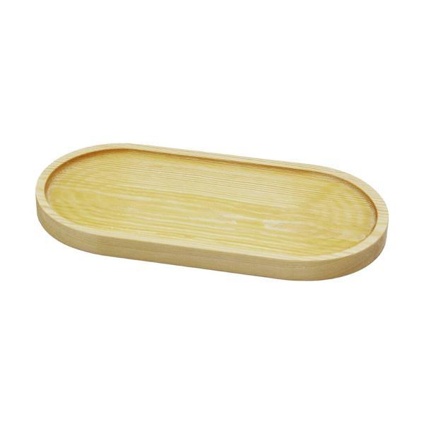 OVAL   AÇIK RENK=SADE  AHŞAP YAĞDANLIK ALTLIK  25X12.5CM (5250) - Image 1