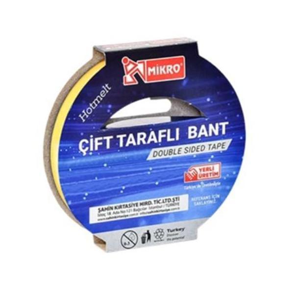 Mikro Çift Taraflı Bant 24Mmx25Mt - 3 adet - Image 1
