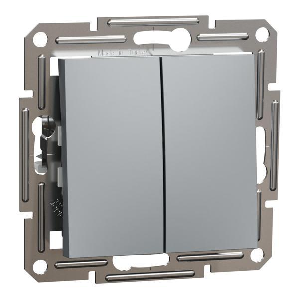 Schneider Electric EPH0600162 Asfora Çelik Vavien+Vavien Çerçevesiz - Image 1