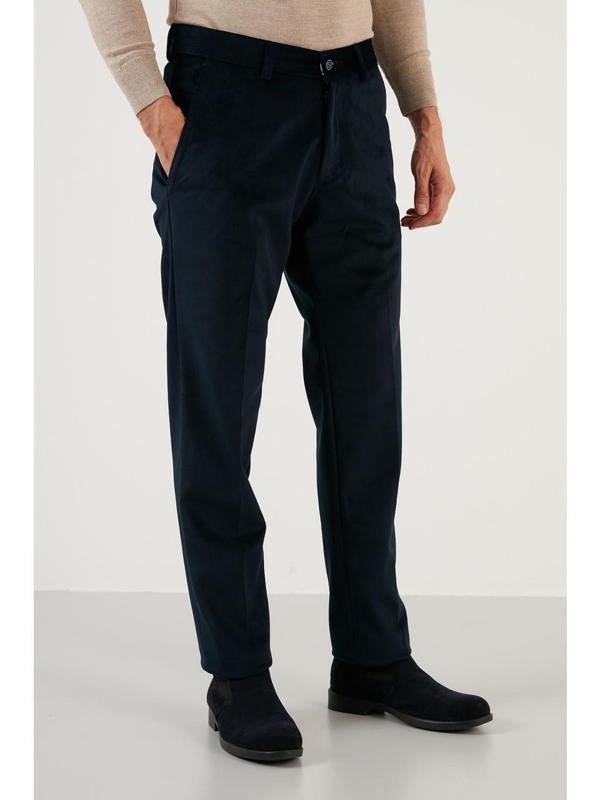 Captiva Erkek Rahat Kesim Yüksek Kalite Klasik Kışlık Kalın Içi Polarlı Termal Kadife Pantolon Baba Fitilli - Image 1