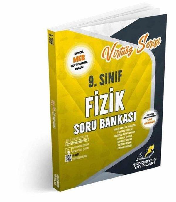 9. Sınıf Fizik Virtüöz Serisi Soru Bankası - Kondisyon Yayınları - Image 1