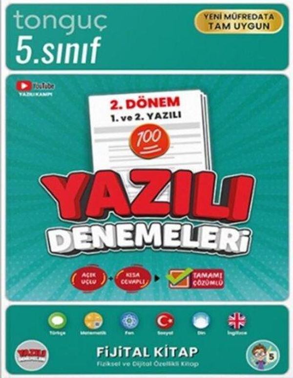 5. Sınıf Yazılı Denemeleri 2. Dönem 1 ve 2. Yazılı - Tonguç Akademi - Image 1