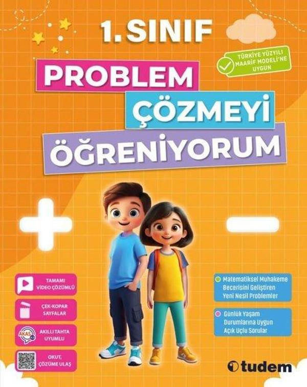 1. Sınıf Problem Çözmeyi Öğreniyorum - Tudem Yayınları - Ders Kitapları - Image 1
