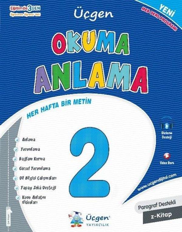 2. Sınıf Okuma Anlama - Üçgen Yayıncılık - Image 1