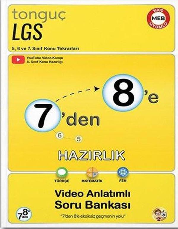 7'den 8'e Hazırlık Kitabı - Tonguç Akademi - Image 1