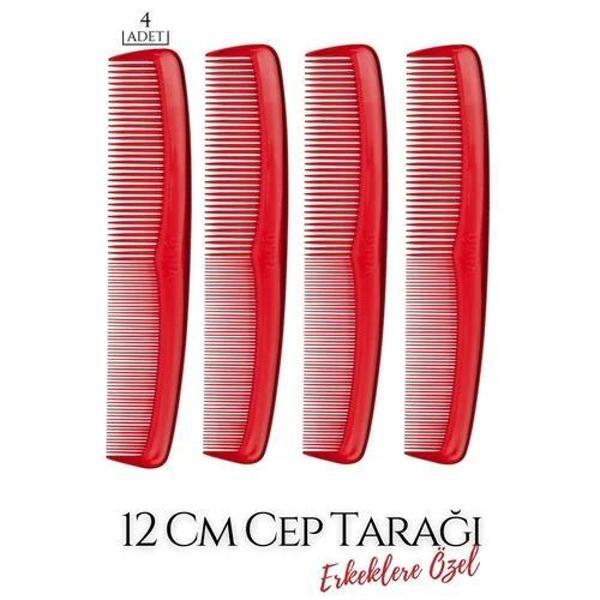 Turk 12 Cm Erkek Cep Tarağı 4 ADET - Image 1