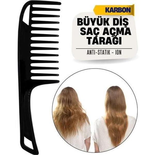 Turk Büyük Diş Geniş Saç Açma Tarağı - Image 1
