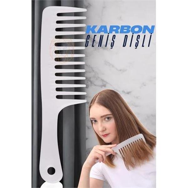 Turk Geniş Dişli Masaj Etkili Saç Açma Tarağı - Image 1