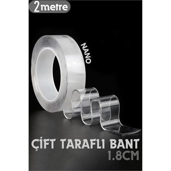 Turk 2 Metre Çift Taraflı Yapıştırıcı Bant Çivisiz Montaj - Image 1