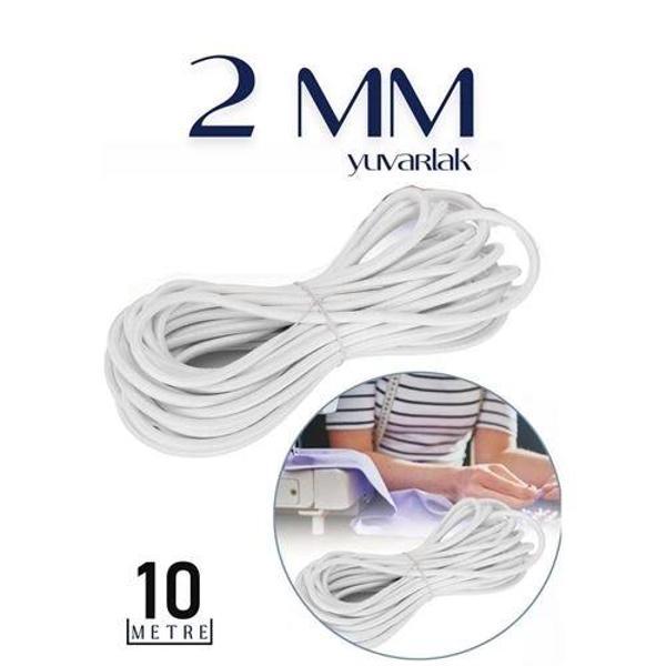 Turk Bel Paça Giysi Lastiği 2 mm 10 Mt - Image 1