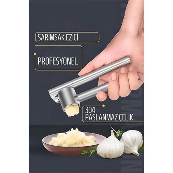 Turk Sarımsak Ezici 304 Paslanmaz Çelik - Image 1