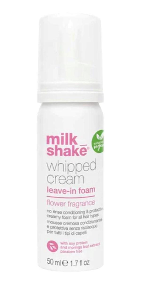 Milk Shake Conditioning Whipped Cream Flower Canlandırıcı ve Koruyucu Saç Köpüğü 50 ml - Image 1