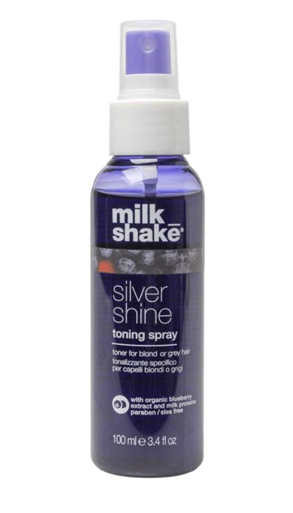 Milk Shake Silver Shine Sarı ve Gri Saçlar İçin Tonlayıcı Sprey 100 ml - Image 1