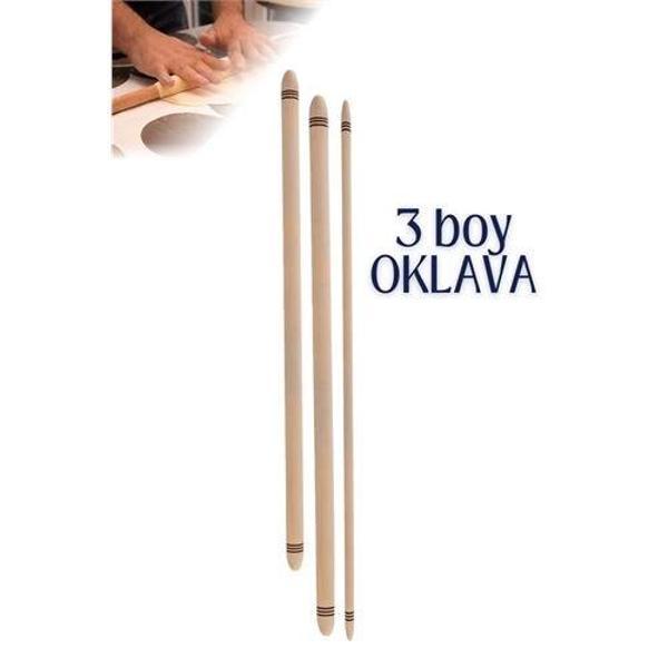 Turk 3 Model Oklava Seti 60 ve 80 Cm - Image 1